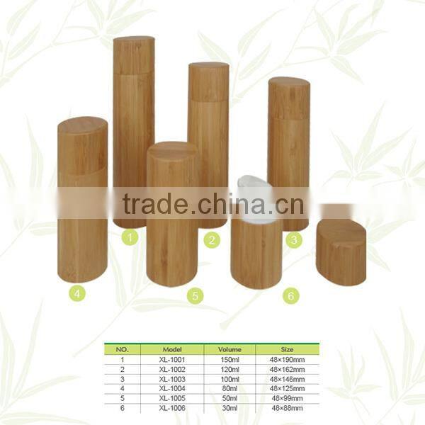 Professional 50ml bamboo lotion bottle for wholesales