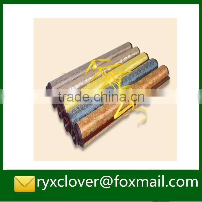 high quality practice calligraphy flocking fabric water print fabric