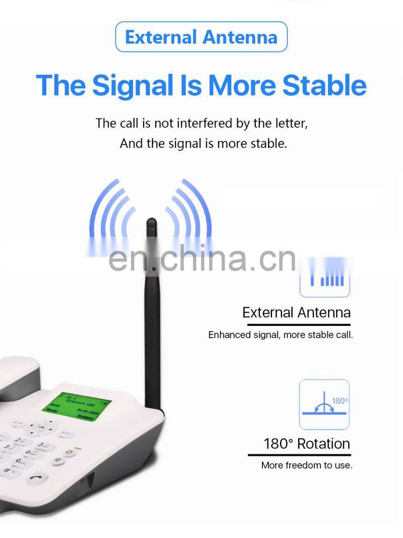 ALLINGE SDS1441 Best Quality SIM Card Slot Cordless Telephone with 4g Lte Wireless Wifi Routers Fixed Wireless Phone