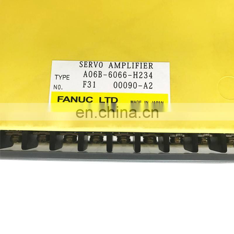 CNC spare parts original Fanuc AC servo amplifier unit A06B-6066-H234