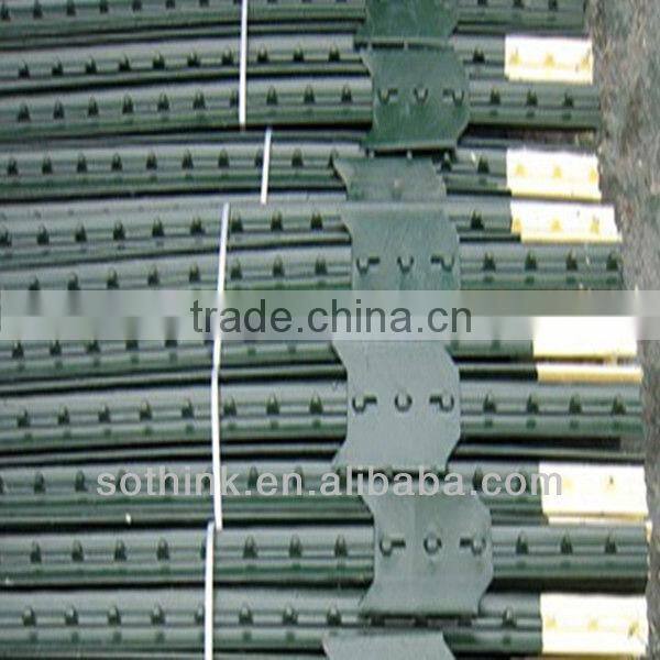 Color Coated/galvanized Metal T Type Fence Post
