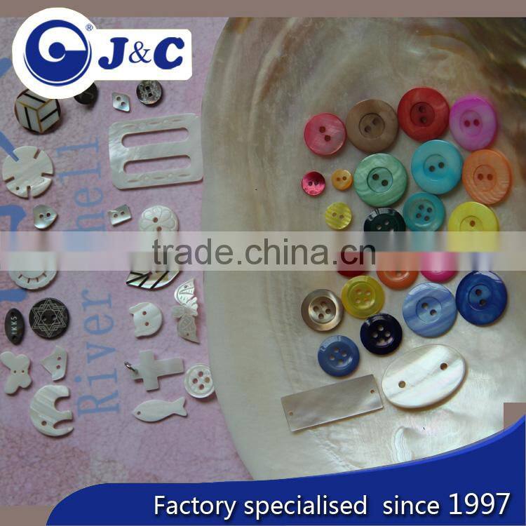 1, 2 ,3,3.5mm thickness bespoke shape of river shell buttons