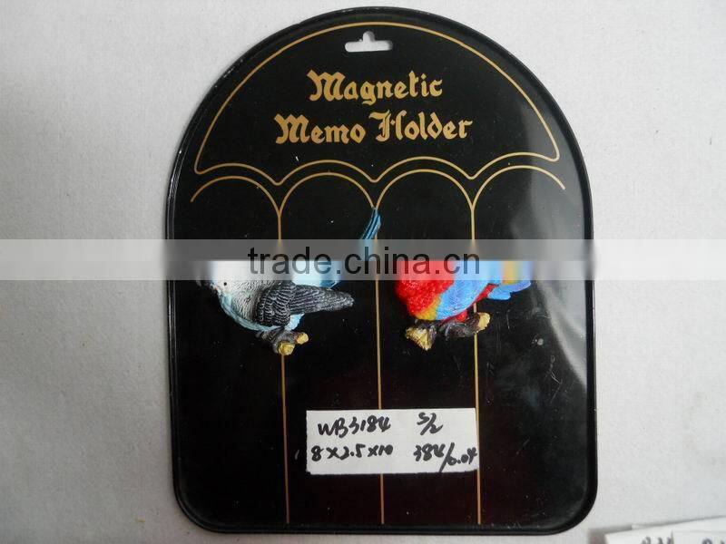 Resin hanging decoration of parrot figurine