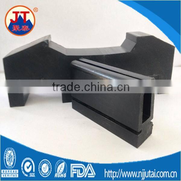 Black color OEM CNC PA6 blocks