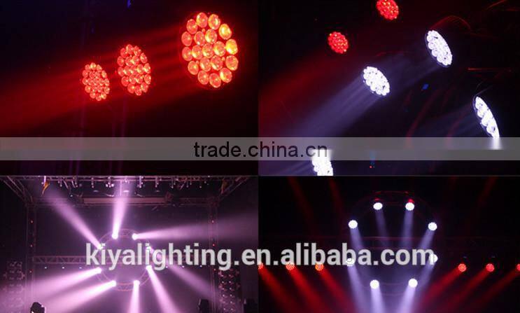 Kiya super power 19pcs 4in1 led zoom moving head 15w stage lighting