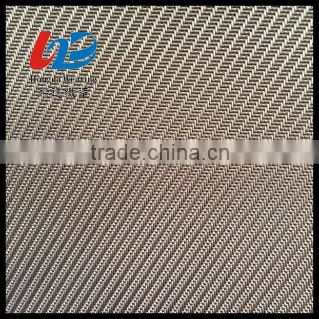 Cavalry Twill Style Polyester Oxford Fabric For Bag And Luggages
