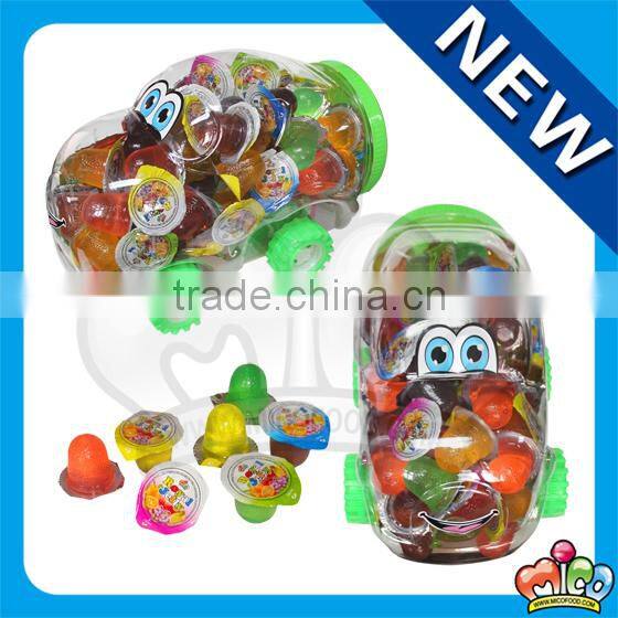 cute bettle car shape jelly