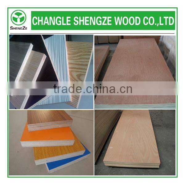 4x8 WBP melamine laminated glue commercial plywood hot sale