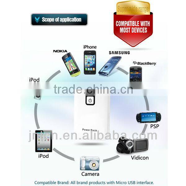 11200mA double usb portable charger power bank with led indicator MP019