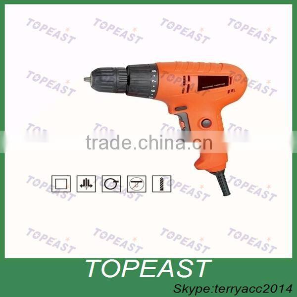 Aluminum head electric drill 10mm 350W hot selling