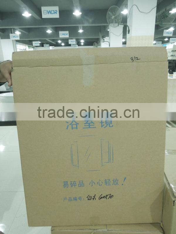 Single luxury mirror made in China waterproof wall bath cabinet price