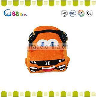 Carrefour Certified factory unisex christmas gifts plush toys/cute and mini orange car