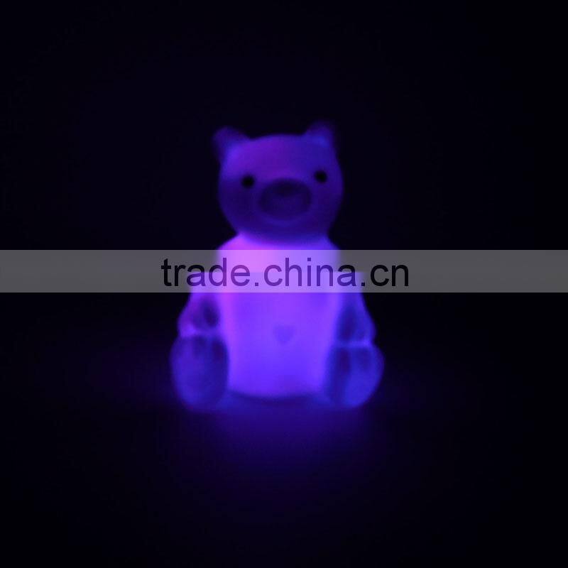 Plastic Honey Bear Plastic Electronic Toys Pvc Vinyl Wild Animal Toy