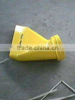 Duckbill side spray head