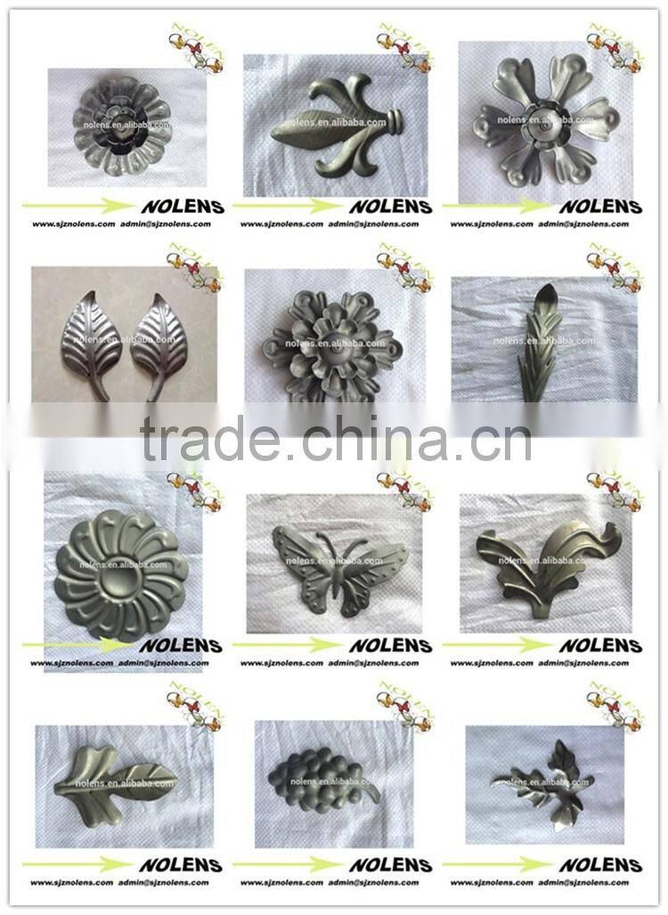 wrought iron stamping products ,cast metal part,cast iron door parts