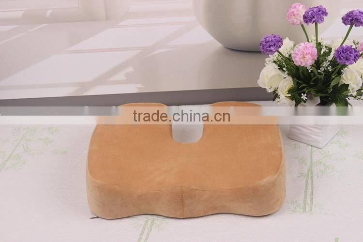China supplier memory foam seat coccyx cushion, chair cushions