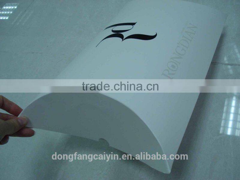 cardboard paper pillow box