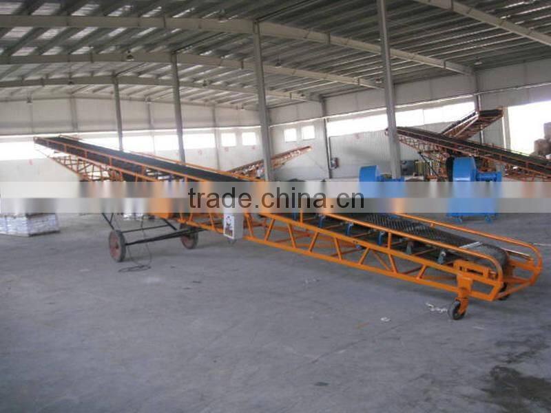 Portable belt conveyor machine price