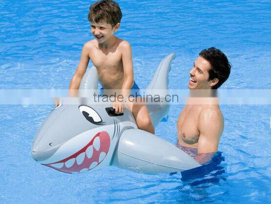 Inflatable animal floating rider