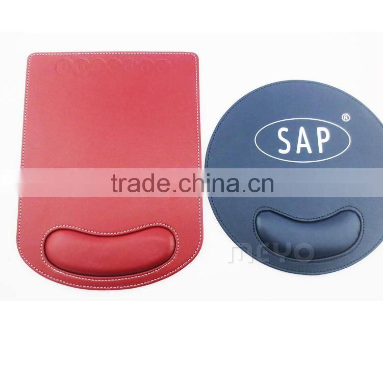 Wholesale custom shape mouse pad with soft wrist rest