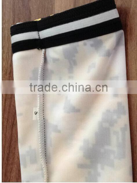 Compression Sports Arm Sleeve Digital Camo Baseball Football Wicking sleeves