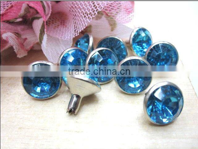 Rhinestone crystal rivet spike rhinestone rivet good quality and wholesale price