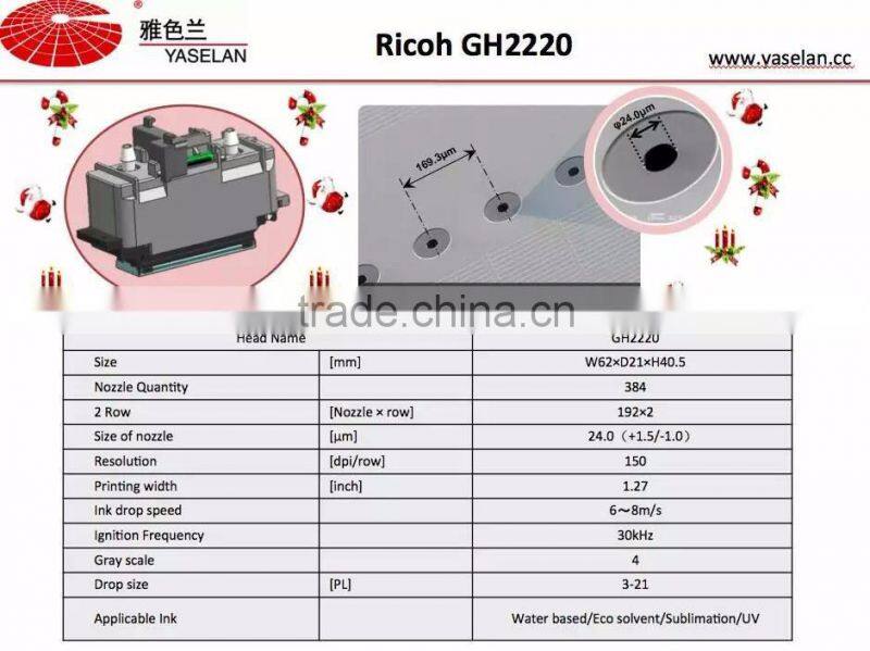 YASELAN Ricoh GH2220 best sublimation printer