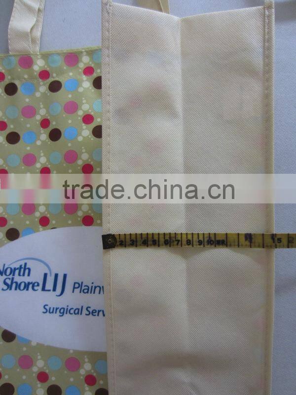 High quality Ultrasonic Wave Non-woven Promotional Shopping Bag
