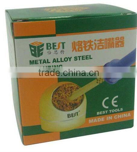 BEST Soldering Iron Tip Cleaning, Clean Ball Remover Wire Sponge