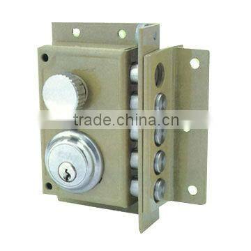 fixed cylinder knob lock