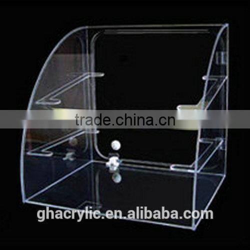 Durable and elegant custom clear acrylic product, Modern acrylic display box