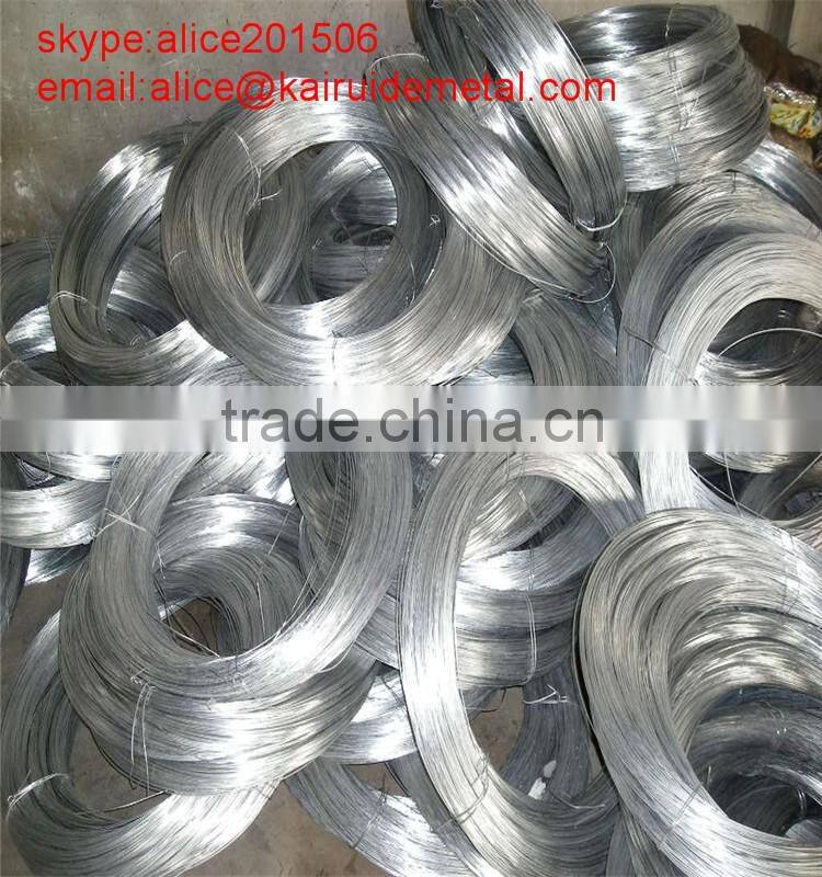 15years high quality galvanized wire factory/galvanized wire(factory)