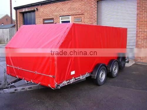 anti UV and fireproof heavy duty pvc tarpaulin for large truck /trailer cover and tipper truck cover with customize size