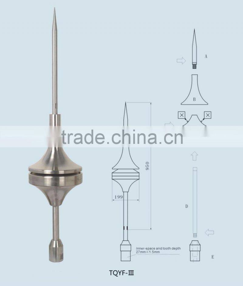 China manufacturers Dural Messien lightning rods