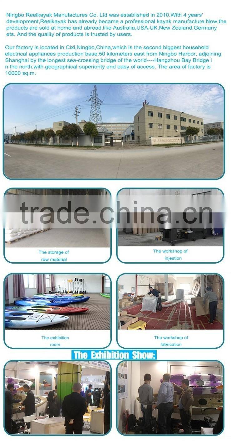 new style entertaining plastic canoe kayak