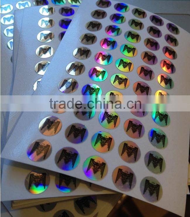 Custom hologram sticker for sale