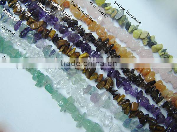 Natural stone amethyst chips jewelry beads