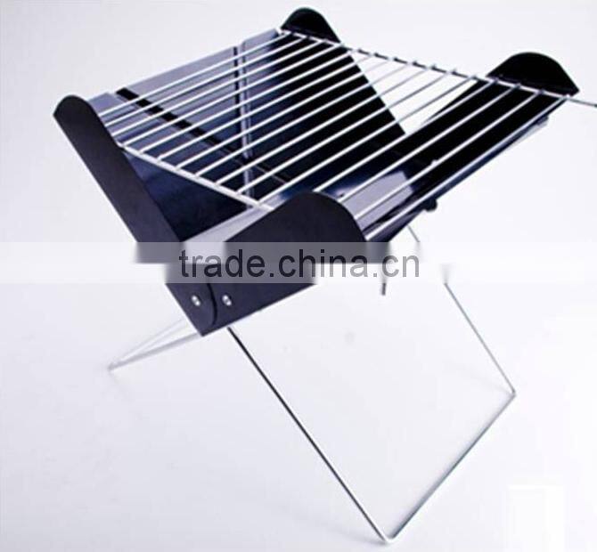 Outdoor portable charcoal foldable bbq grill
