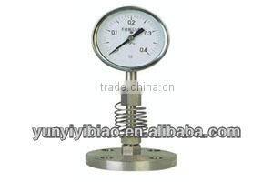 high temperature resistant pressure gauge with Stainless steel case
