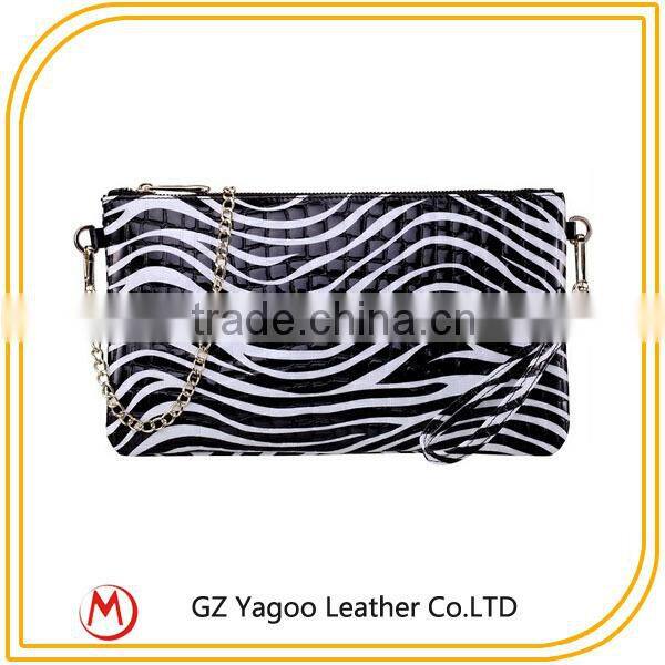 zebra stripe fashion gz bags leather purse sexy women wallets 2014