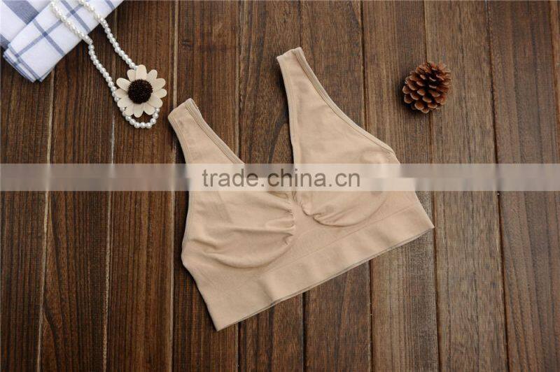 Wholesale seamless ladies sexy lingerie yoga sports bra