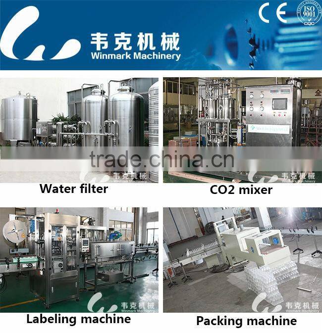 2016 Automatic soda water filing machine