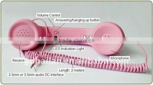 Novelty COCO Radiation Protection Handset for iphone and iPad