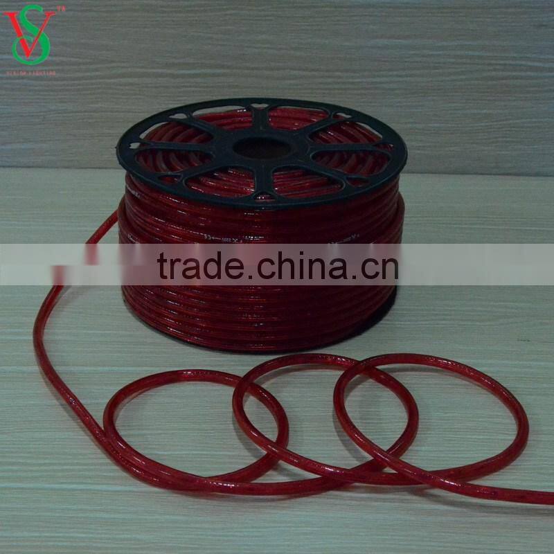 Outdoor 10mm 2wire Color led Rope Lights