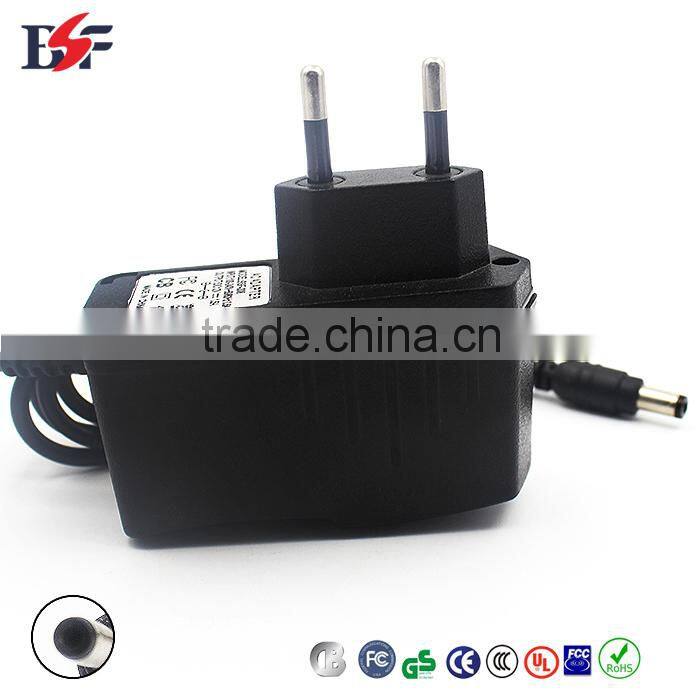 EU plug 12v DC power supply for DVD player and CCTV camera