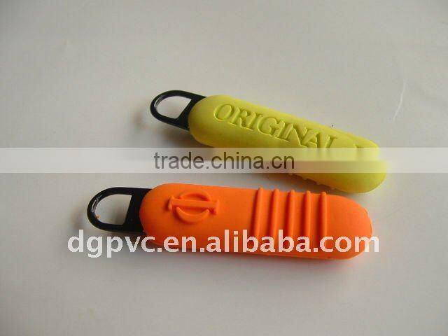 zipper head,soft pvc zipper top,plastic aipper slider