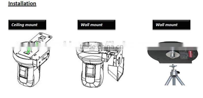 10x Optical Zoom Sony CCD Sensor 650TVL 10x USB PTZ Video Conference camera