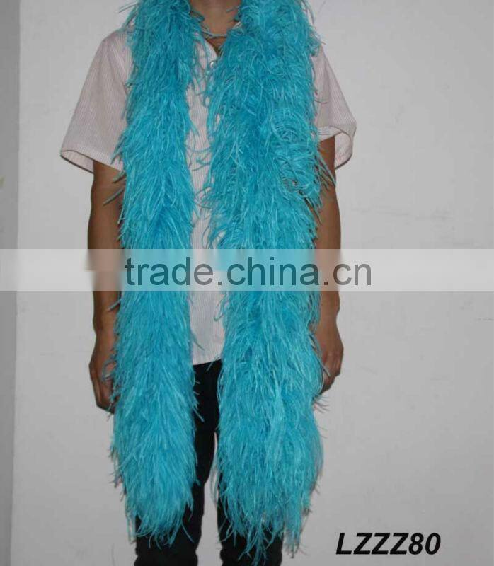decorative Fluffy Ostrich Feather boa LZYJ69