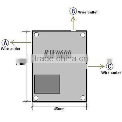 Cuboid Retractable guard against theft cable with pause function used in display design organizations