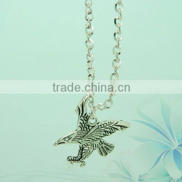 fashion metal necklace cross keychain